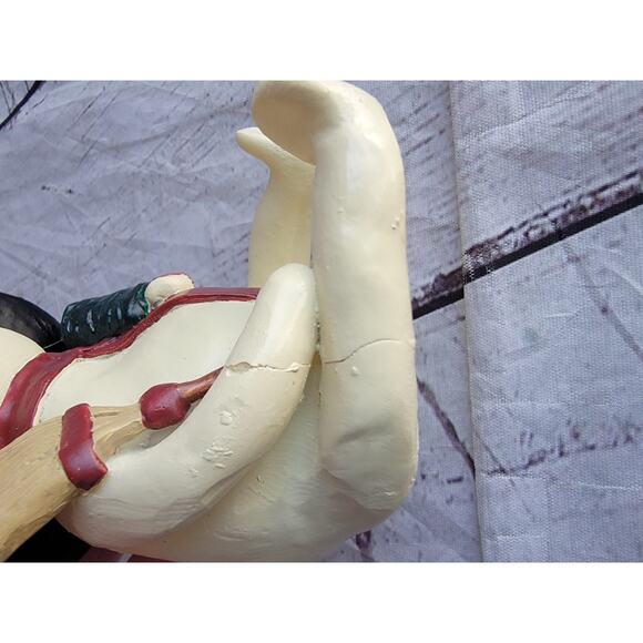 1999 Bethany Lowe Mittens & Mufflers Snowman Figurine LE/Signed 1050/3000 READ - Picture 4 of 9